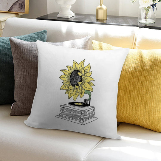 Singing in The Sun Soft Shrink-Resistant Throw Pillow