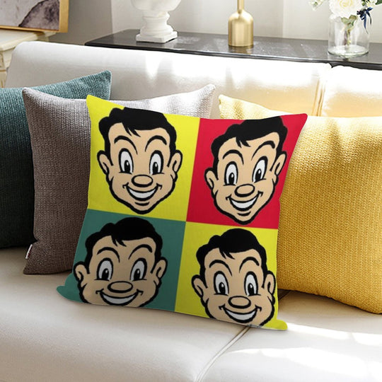 FOUR GUYS Soft Skin-Friendly Throw Pillow