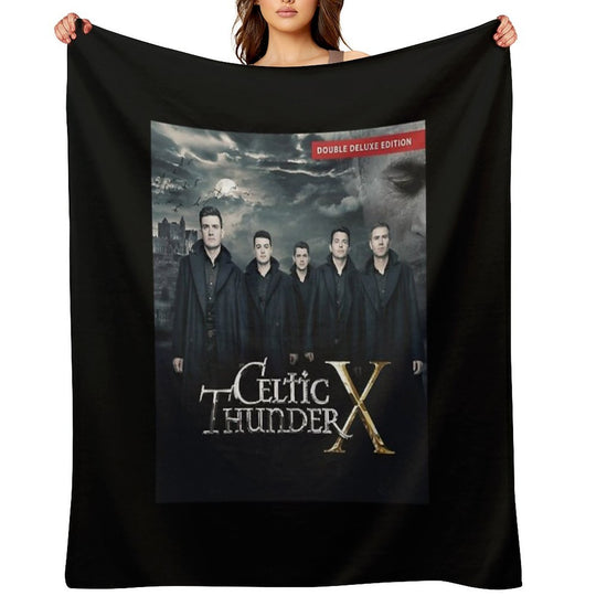 Celtic Thunder X Durable Throw Blanket