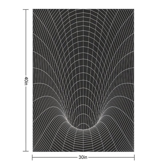 Event Horizon Eco-conscious Throw Blanket