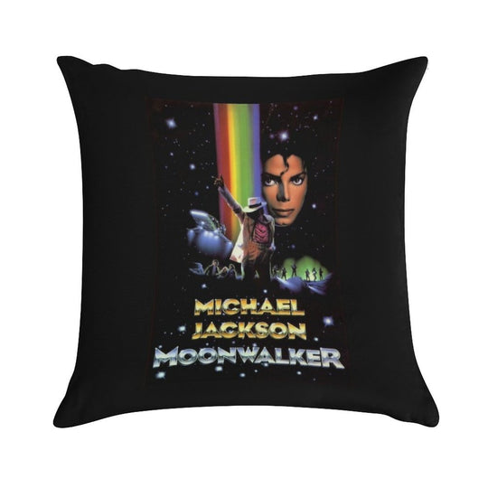 Retro Moonwalker Miichael Jaackson Soft Ultra-Soft Texture Throw Pillow