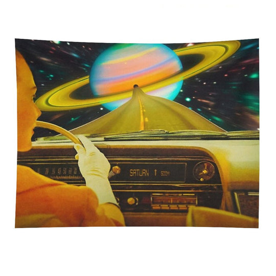 COMING HOME TO SATURN Tapestry