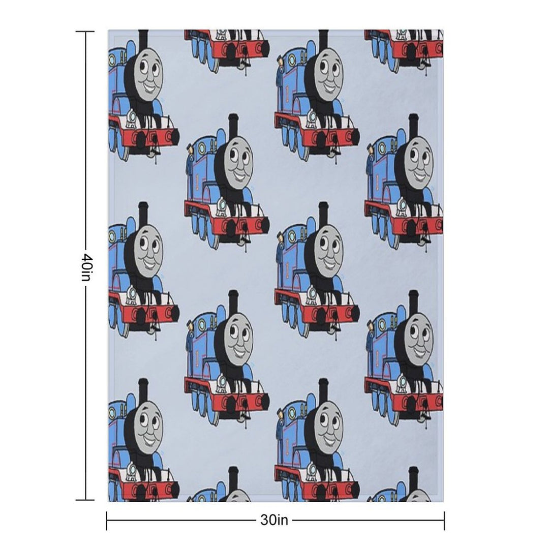 Thomas The Tank Engine Sustainable Throw Blanket