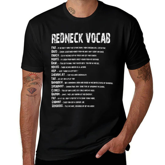 Redneck Vocab Southern Lifes Funny Rednecks T-shirt  Classic T-Shirt