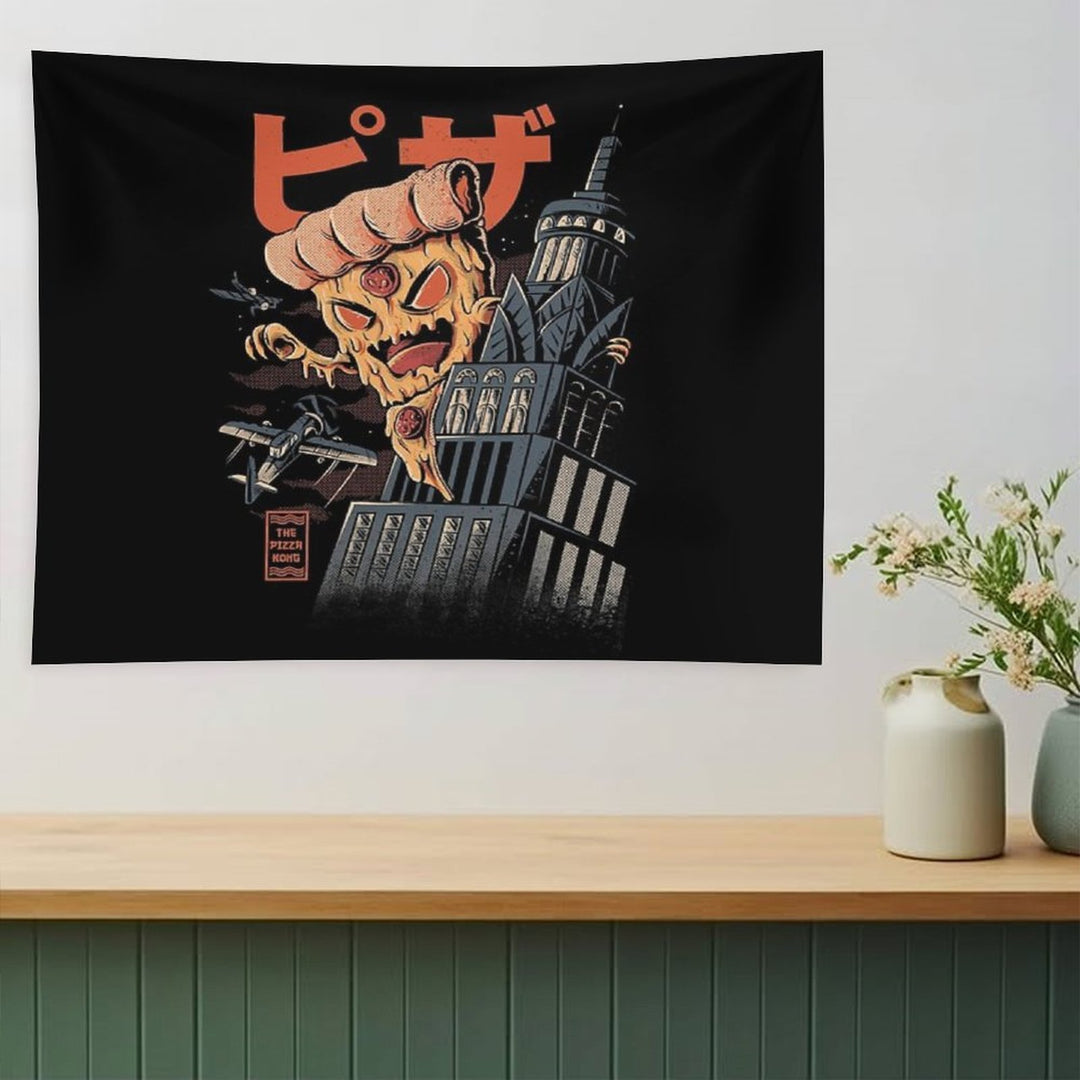 Pizza Kong Tapestry