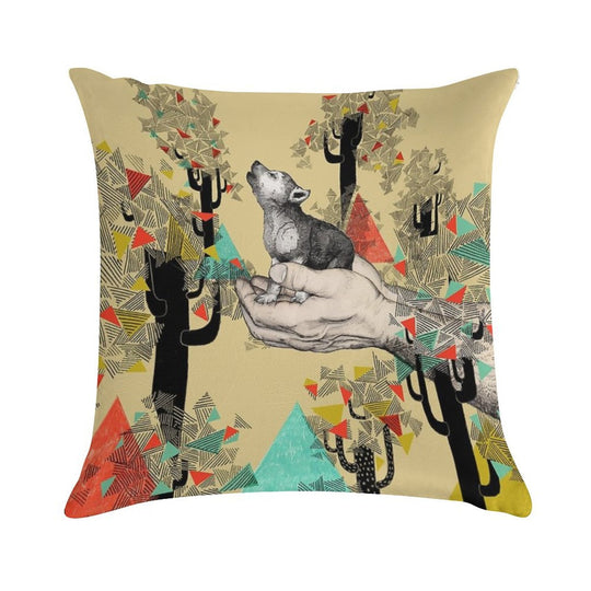 FOUND YOU THERE Soft High-Density Material Throw Pillow