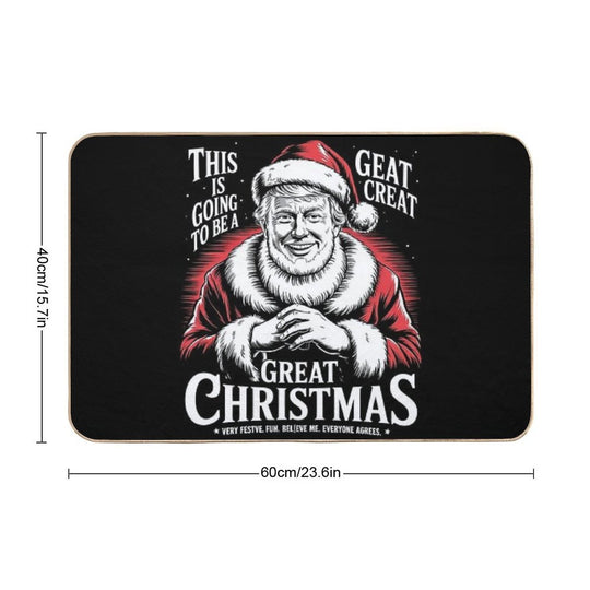 This Is Going To Be A Great Christmas Trump Durable Bath Mat