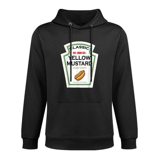 Yellow Mustard DIY Costume Matching Couples Groups Halloween Customizable Surface Hoodie