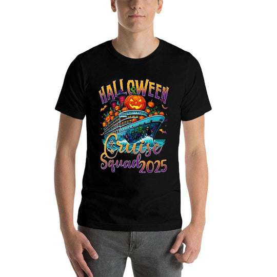 Halloween Cruise Squad 2025 Vacation Matching Family Cruise  Affordable Price T-Shirt
