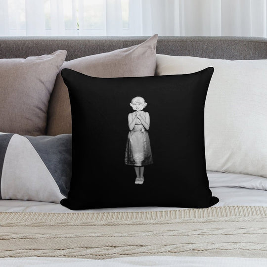Lady in The Radiator Soft Multiple Sizes Throw Pillow