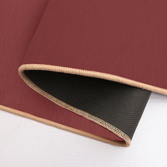 Woman Up Feminine Quote Pink Peach Nude Pastel Color  Eco-Friendly Bath Mat