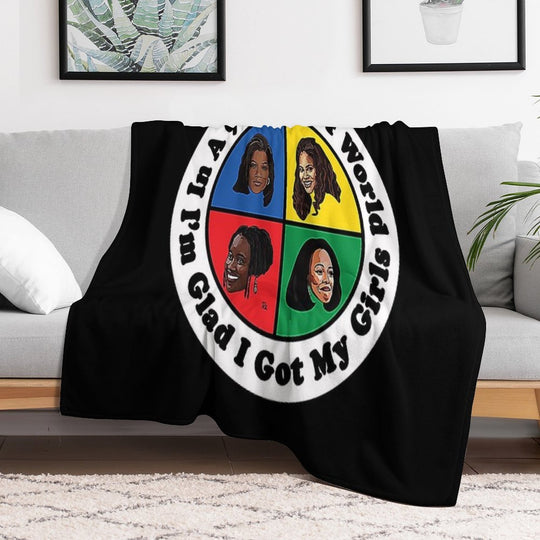 Living Single Shirt Anti-pilling Throw Blanket