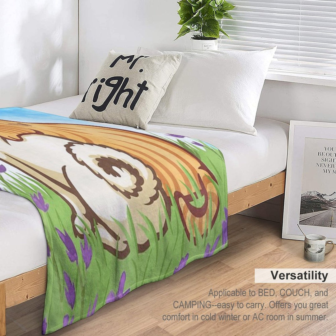 Best Friends Forever - Milo & Otis Compact Throw Blanket