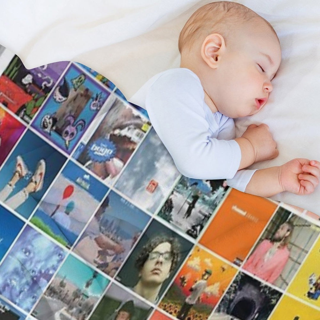 Some Really Good Albums Machine-washable Throw Blanket