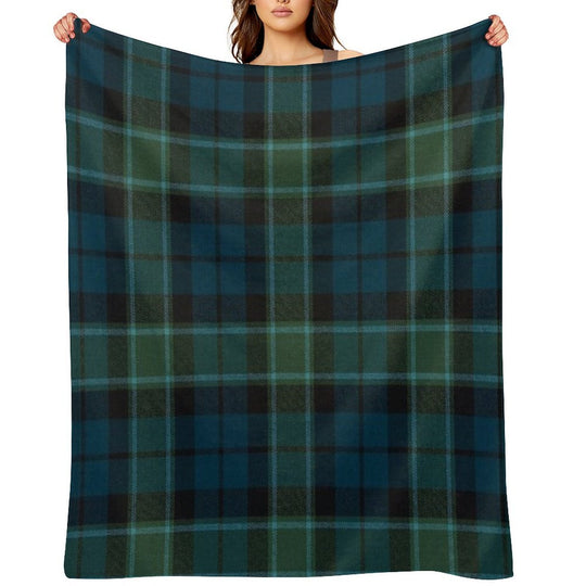 Graham Of Menteith Scottish Tartan Multi-functional Throw Blanket