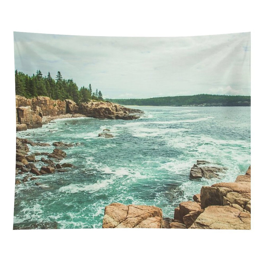 Acadia National Park Seashore II Tapestry