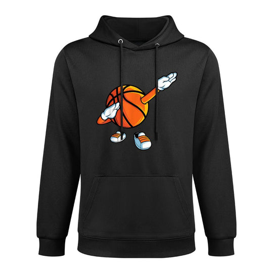 Funny Dabbing Basketball Dancing Ball Game In Shoes For Boys Layering Staple Hoodie