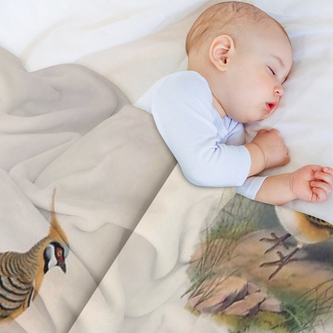 John Gould The Birds of Australia 1869 069 Lophophaps Leucogaster Compact Throw Blanket