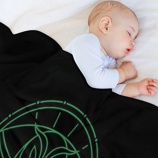 All Seeing Owl Quick-dry Throw Blanket