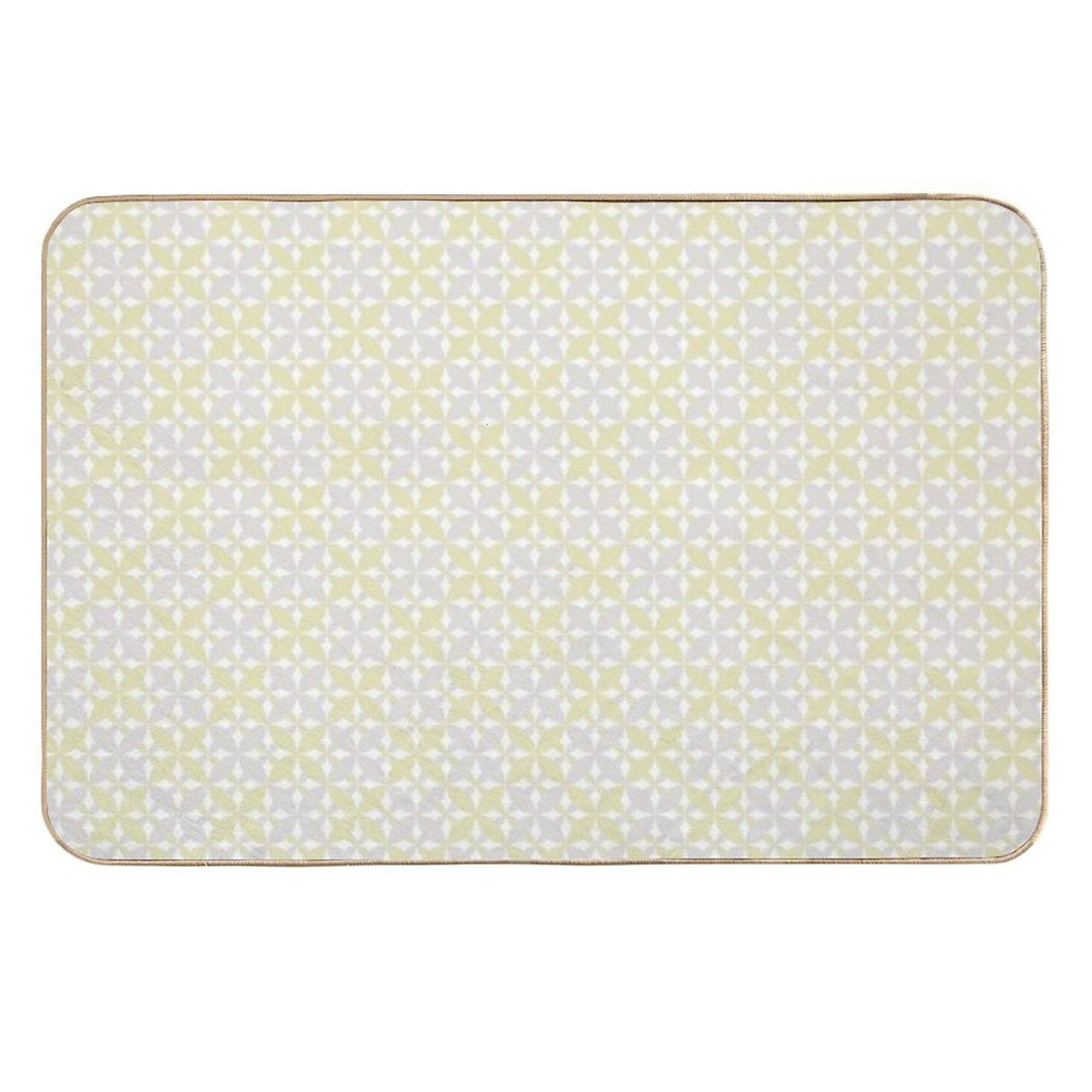 Knit And Dot Pastel 2025  Long-Lasting Bath Mat