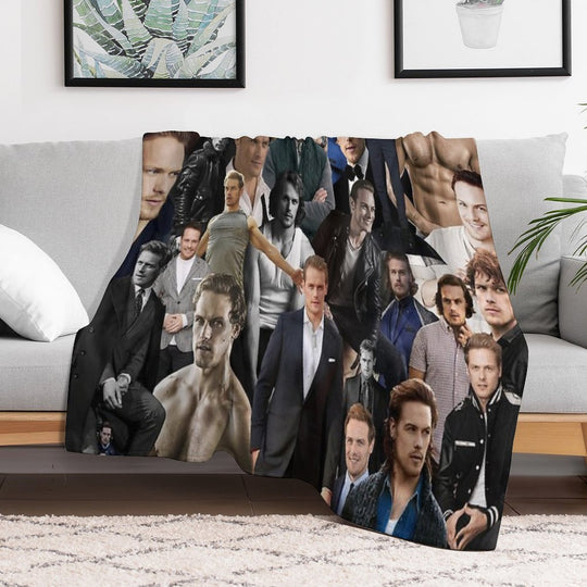 Sam Heughan Compact Throw Blanket