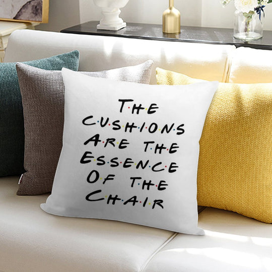 The Essence of The Chair Soft Multiple Sizes Throw Pillow