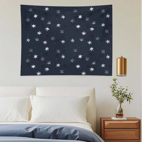 Stamped Star Tapestry