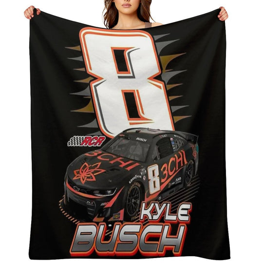 Kyle Busch Premium Throw Blanket