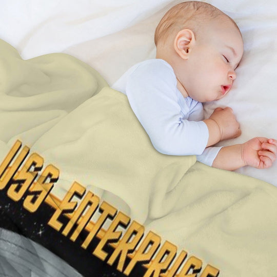 USS Enterprise NCC-1701 Premium Throw Blanket
