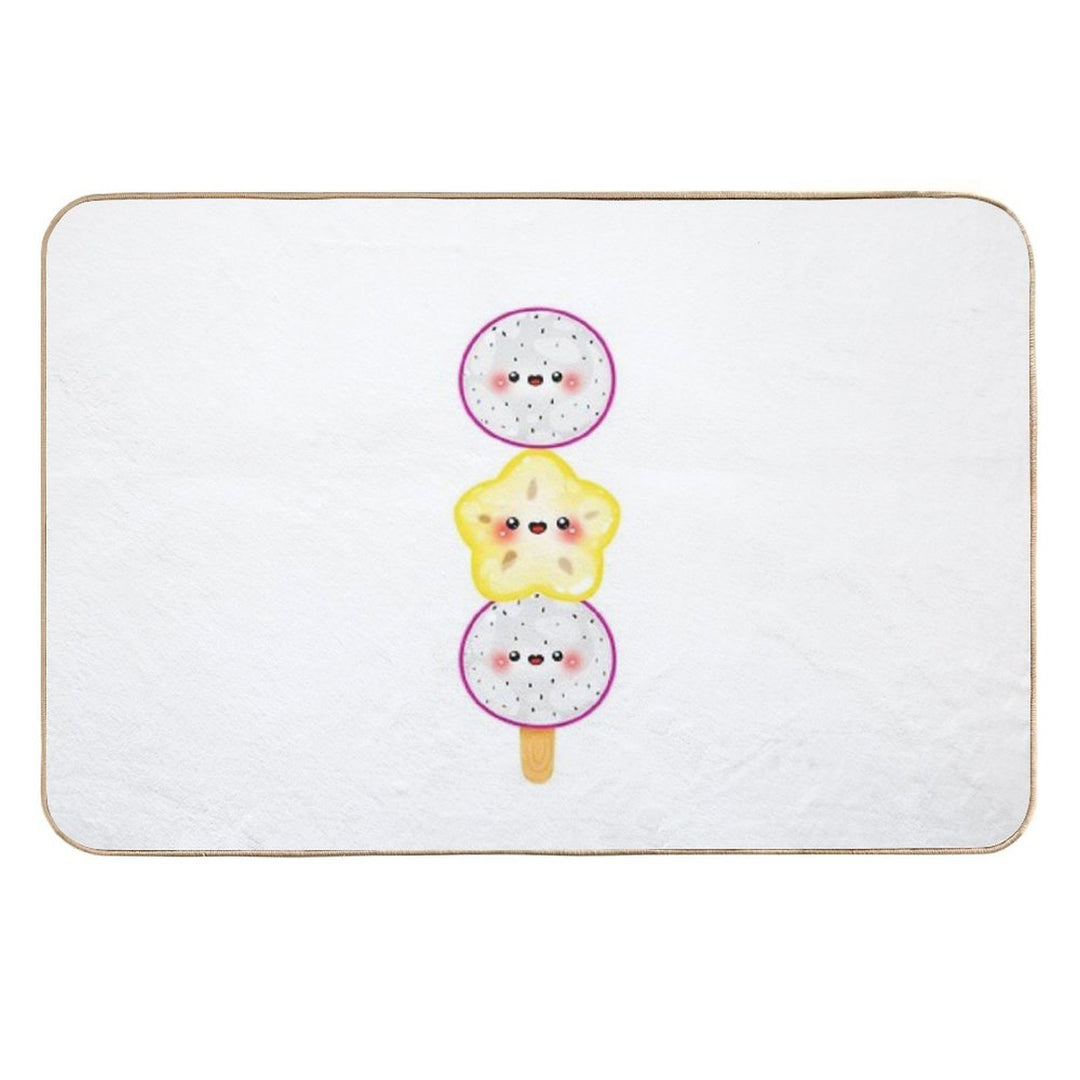 Tanghulu Lover  Easy To Clean Bath Mat
