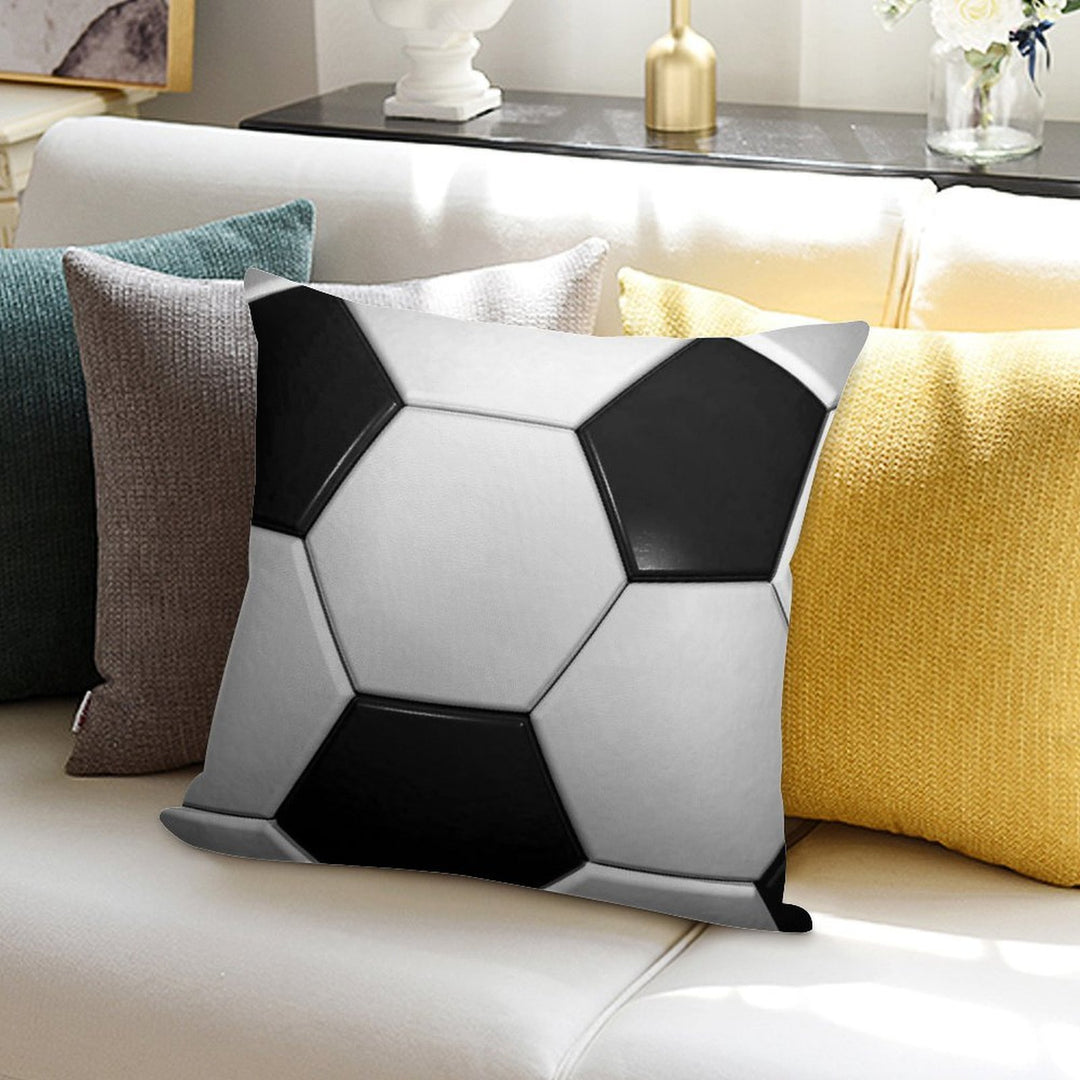 Soccer Cover, Case, Handy, Tablet, IPad, Sports, Team, Gift Soft Reinforced Edging Throw Pillow