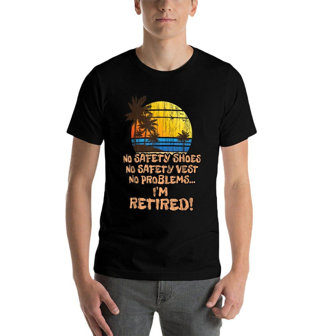 Retired for The Construction Worker!  Quick-drying T-Shirt
