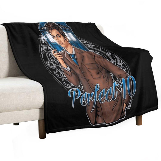 Perfect 10 Plush Throw Blanket