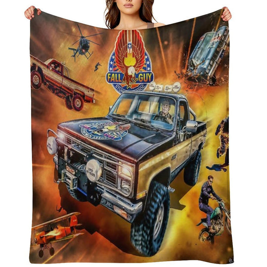 The Fall Guy Premium Throw Blanket