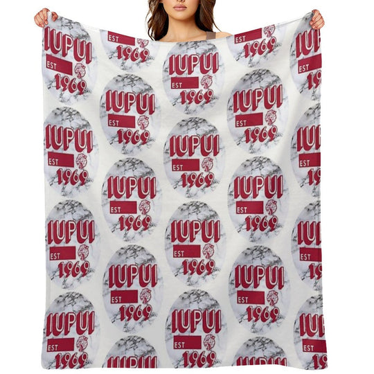 IUPUI Gift-ready Throw Blanket