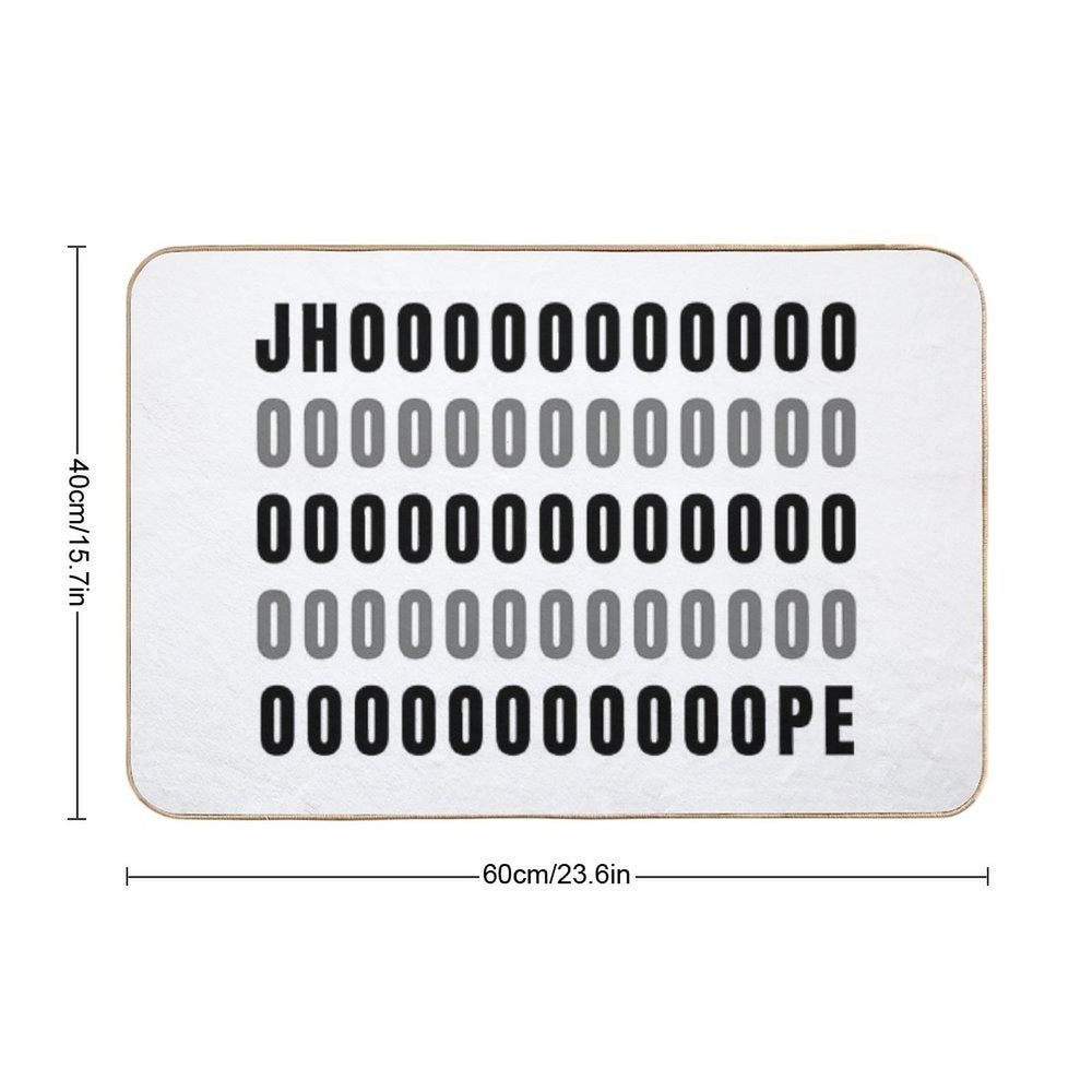 Jhooope  Repositionable Bath Mat