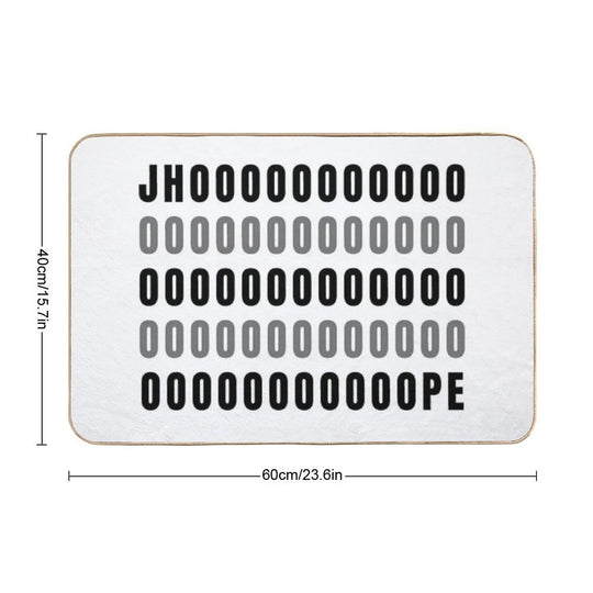 Jhooope  Repositionable Bath Mat