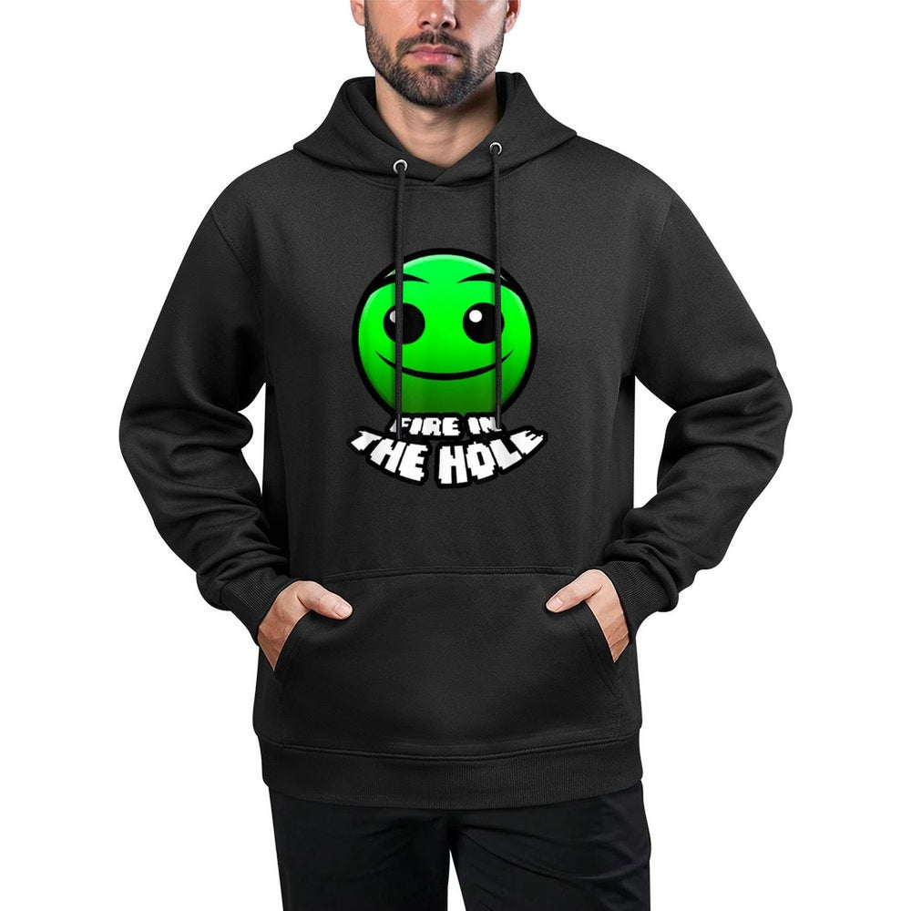 Fire in The Hole,Dash Video Game, Geometry All-Day Comfort Hoodie