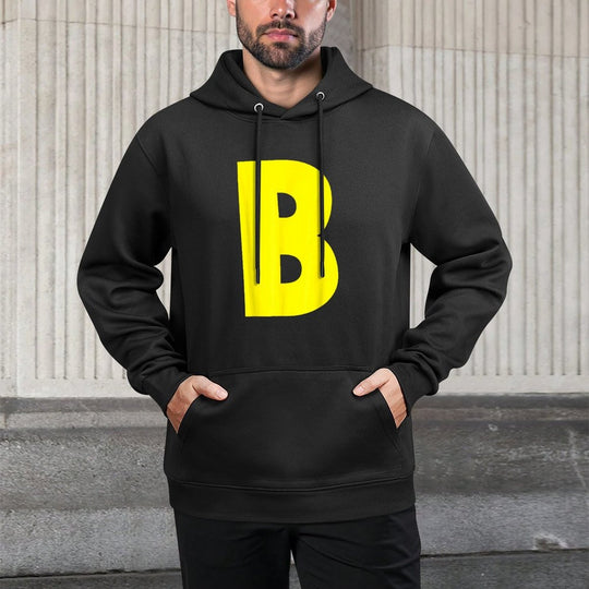 B Letter Chipmunk Group Matching Funny Halloween Letter B Durable Construction Hoodie