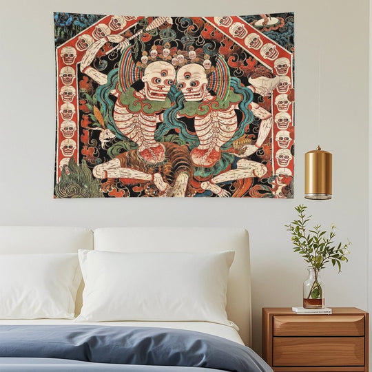 Citipati Thangka Tapestry