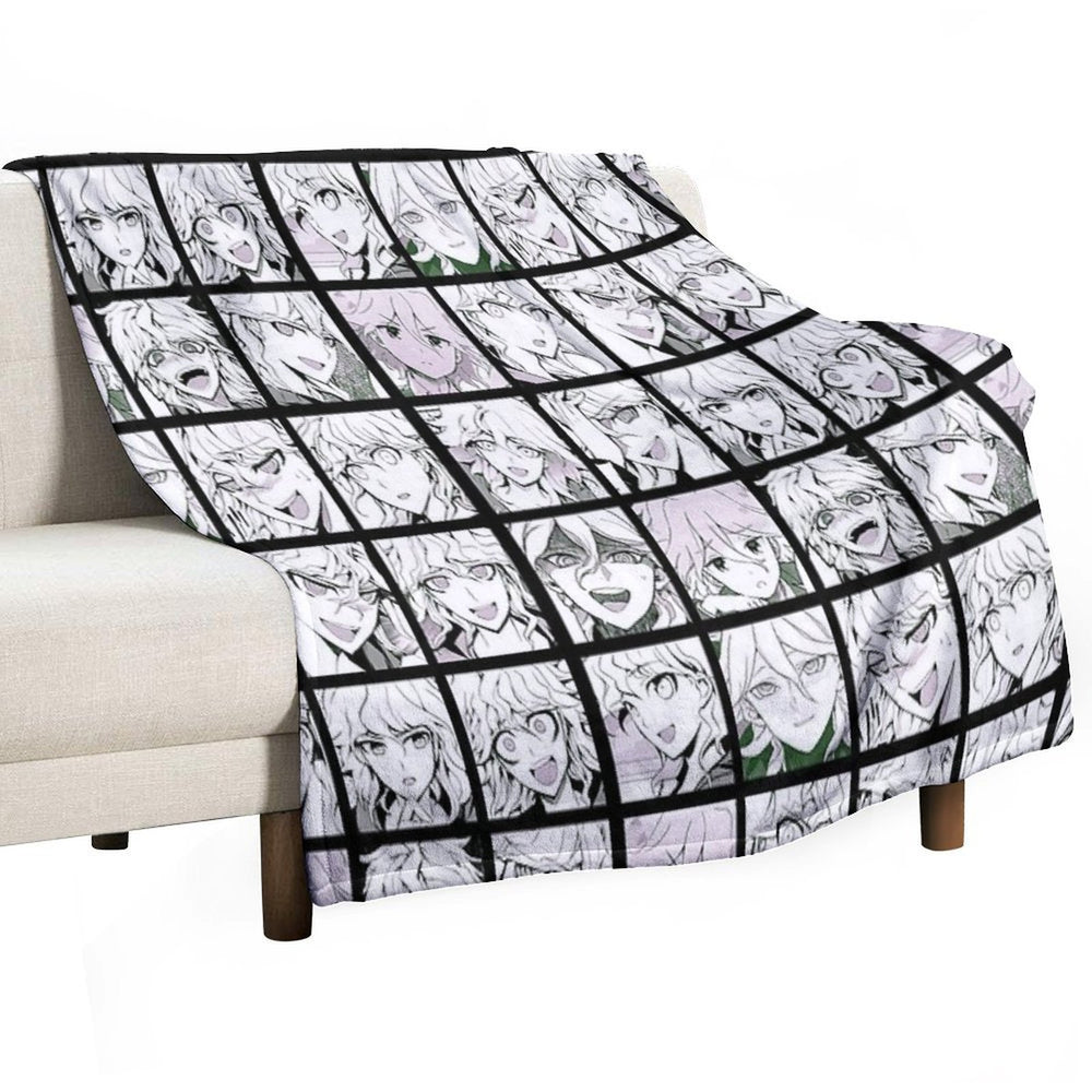 Nagito Manga Collection (Colored) Premium Throw Blanket