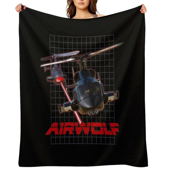 Airwolf Easy Care Throw Blanket