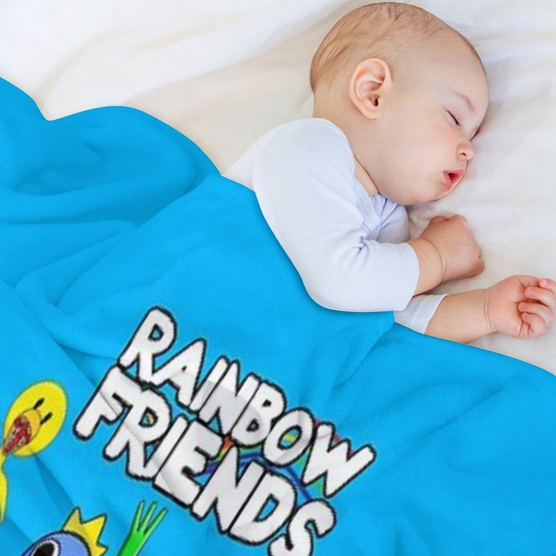 Rainbow Friends Multi-functional Throw Blanket