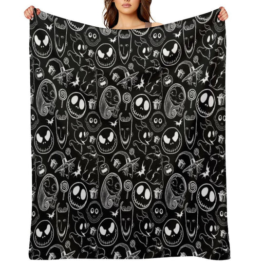 Nightmare before Christmas Gift-ready Throw Blanket