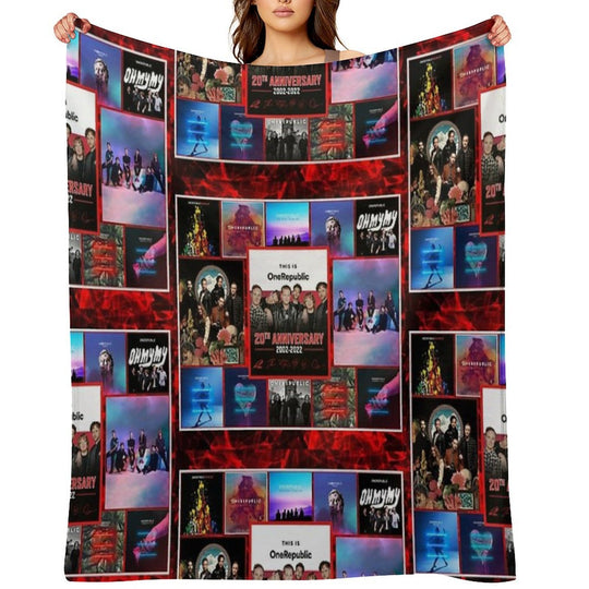 Greatest Albums 20th Anniversary 2002-2022 Gift-ready Throw Blanket