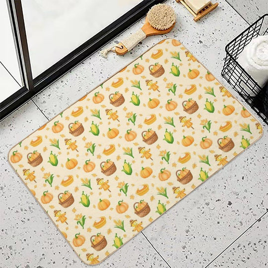 Thanksgiving Day  Anti-Trip Bath Mat