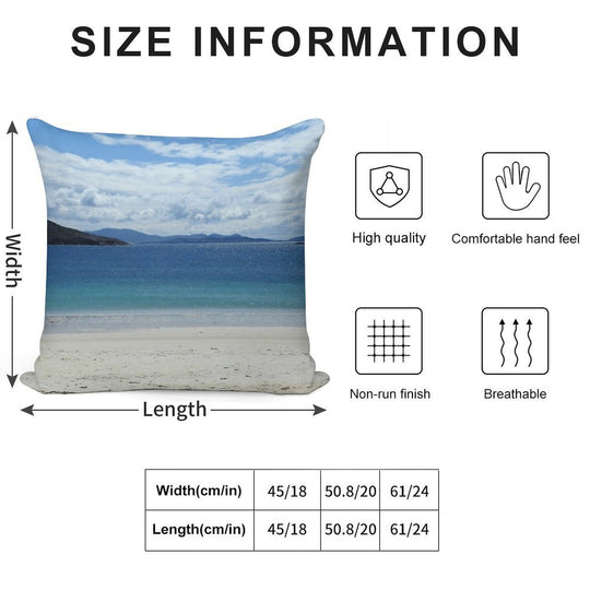 The Hills Of Harris - Outer Hebrides Soft Multiple Sizes Throw Pillow