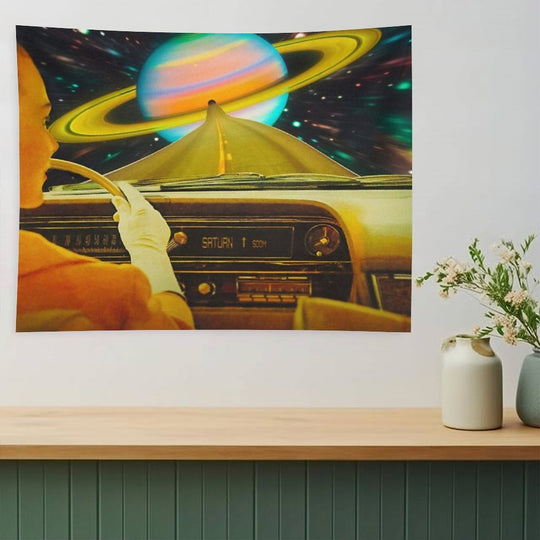 COMING HOME TO SATURN Tapestry