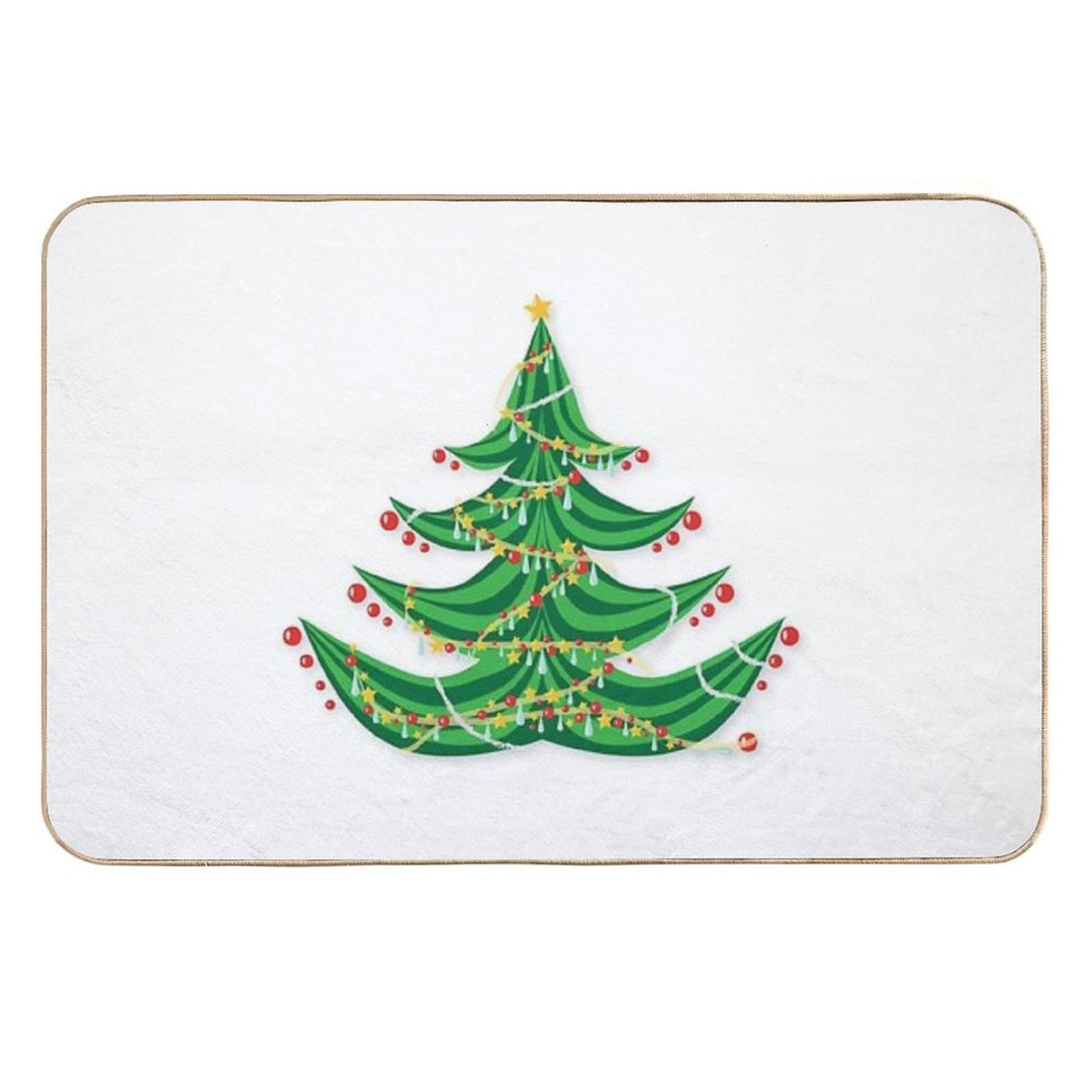Christmas Tree  Slip-Resistant Bath Mat