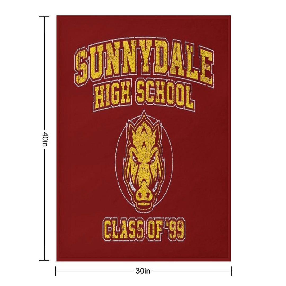 Sunnydale High School Class of '99 Machine-washable Throw Blanket
